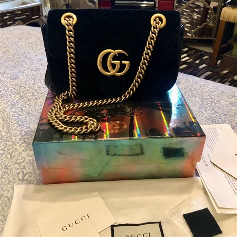 ysl loulou or gucci marmont|Thoughts on the Gucci velvet marmont and YSL velvet loulou bag.